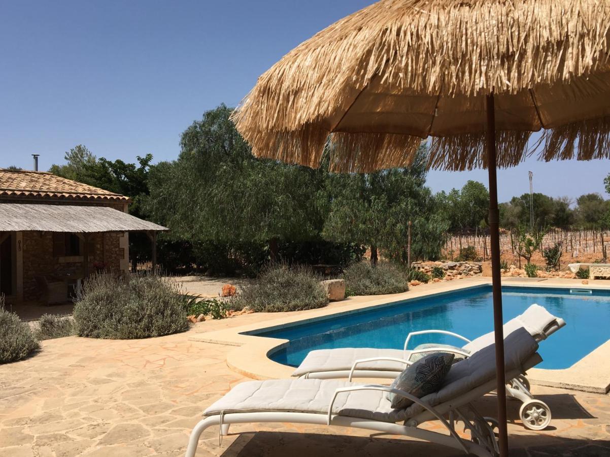 Вилла Finca Es Vinyet Поррерас Экстерьер фото